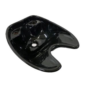 PICA TEJA LAVACABEZAS CERAMICA NEGRA